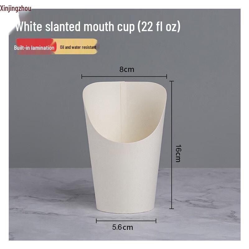Disposable Slanted Takeaway Cups