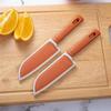 2022 New Design Creative Stainless Steel Household Fruit Knife Plastic Non Slip Handle Kitchen Peeler Yellow Box Kitchen Tools