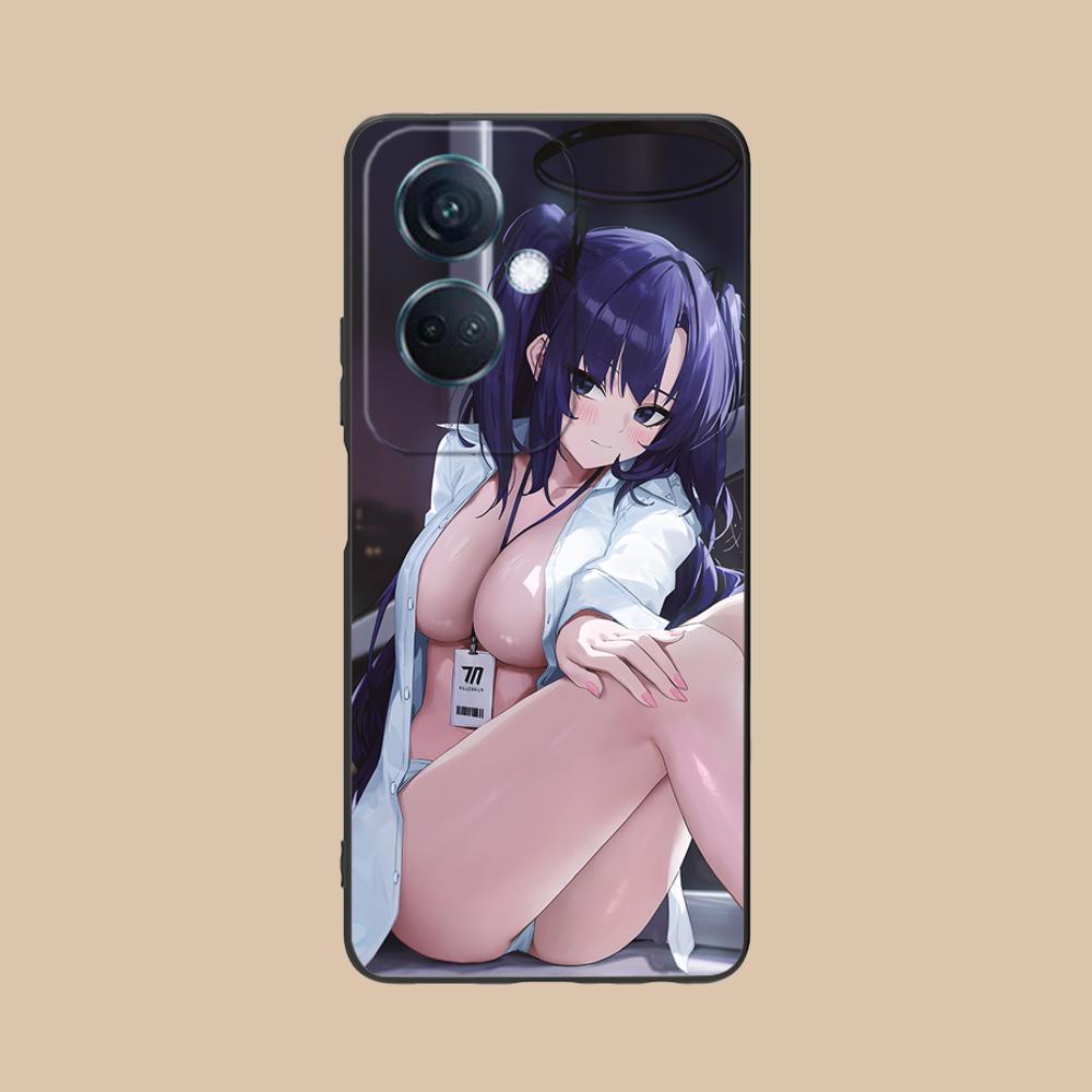Blue Archive Yuuka Matte TPU Mobile Phone Case for OPPO Find X9 X8 X7 X6 X5 X3 X2 Plus s Pro Ultra Lite Colorful Printing Cover