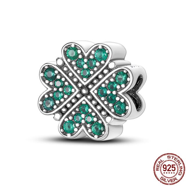 Argent Sterling 925   Perle Charm S'adapte lBracelet Collier Femmes Pendentif Caméléon Bijoux Fins DIY