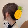 Stylish Fruit Acetate Hair Claw Clip Unique Designs Women's Hair Accessory for Daily Outings and Casual Gatherings
