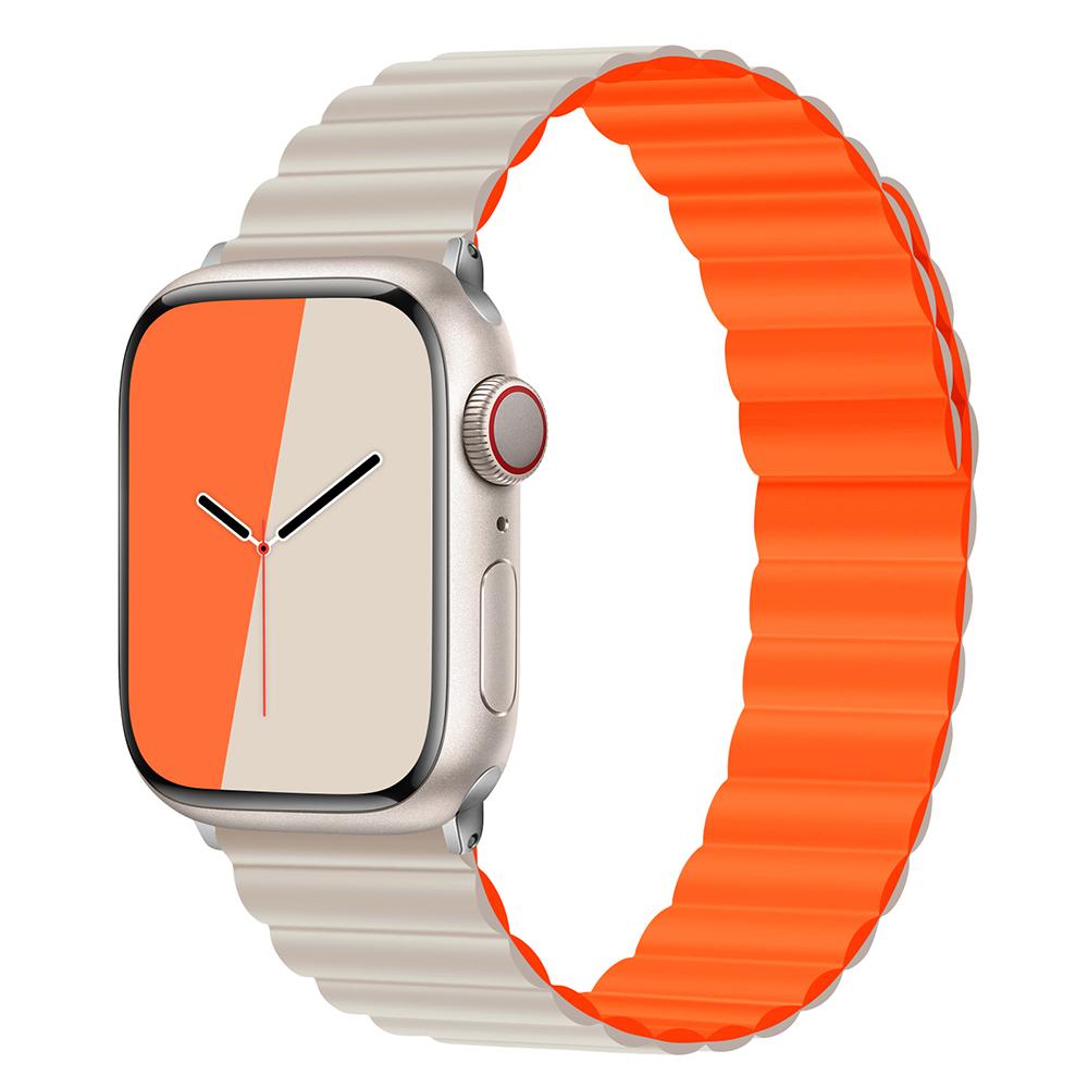 Einfaches MagnetverschlussbandFür Apple Watch Ultra 9 8 7 49mm 45mm 41mm Silikonband Für iWatch 6 5 4 SE 44mm 40mm 42mm