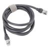 Ethernet კაბელი Gen 3 სატელიტური თეფშისთვის 26AWG 10Gbps მაღალი სიჩქარე PVC სპილენძი RJ45 ამინდისგან დამცავი