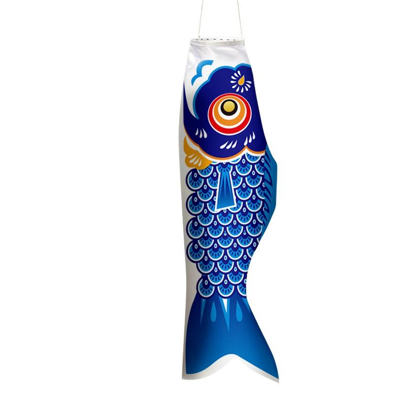 40-95Cm Japanese Carp Flag Windsock Streamer Traditional Hanging Fish Flag Kite Wind Socks Home Garden Festival Carp Decoration
