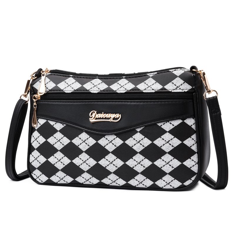 

Женская сумка большой вместимости с несколькими отделениями на молнии, сумка кросс-боди, изысканная, стильная и универсальная наплечная сумка, стильная сумка для мамы