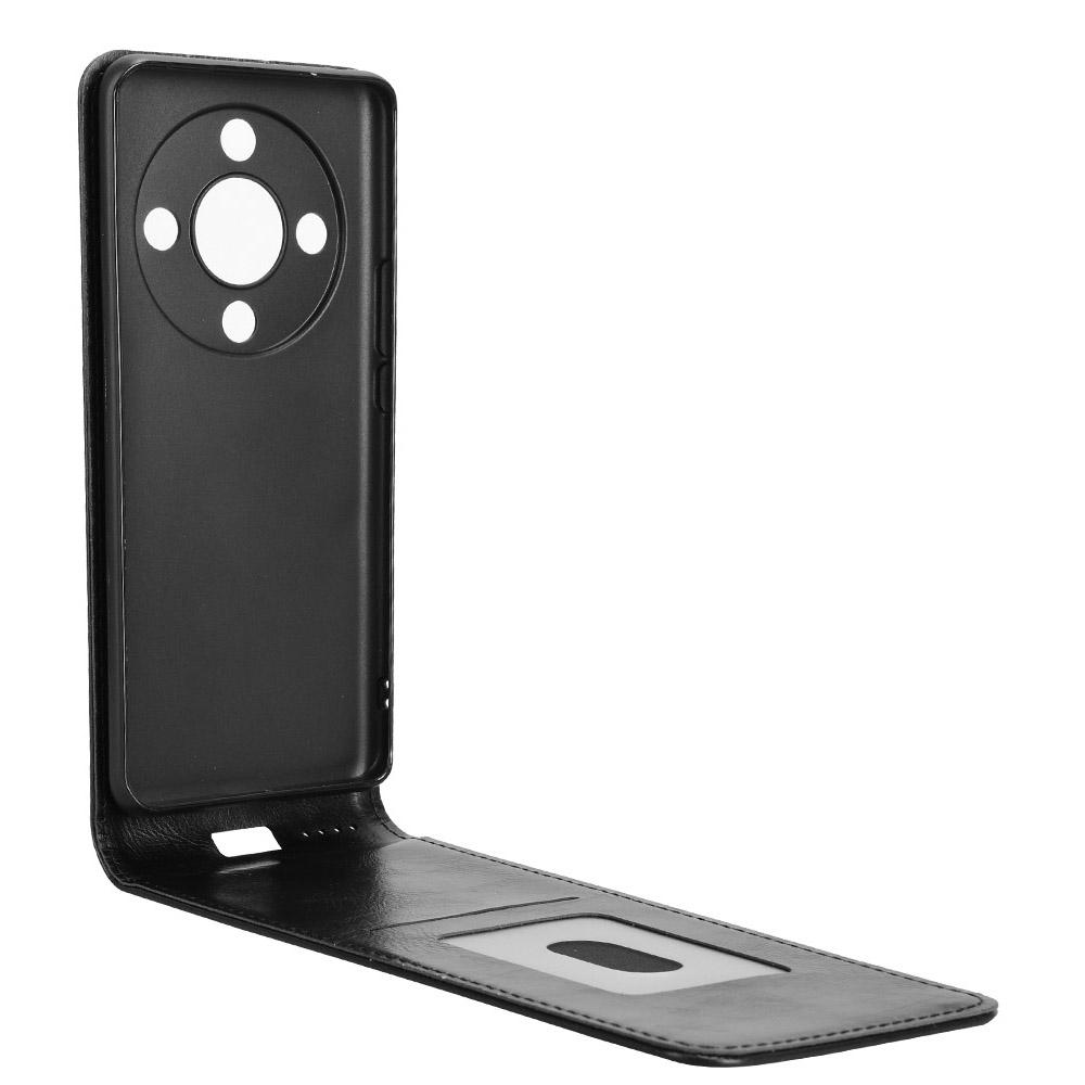 Pouzdro pro Honor Magic6 Lite 5G/X9b 5G se slotem na karty Magnetický vertikální flip Kožený kryt na telefon