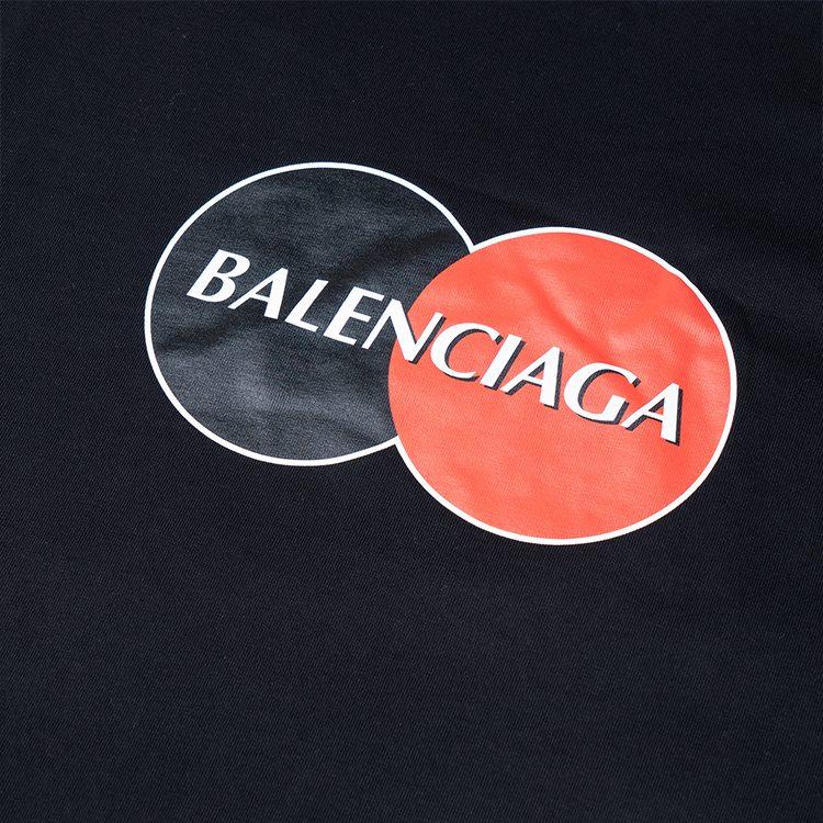 Balenciaga T Shirt Women's Black Regular Fit 620941TIV791000