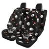 Waterproof Digital Print Abstract Pattern Car Seat Covers Airbag Compatible Front Rear Seat Cushions Full Set Non-Slip