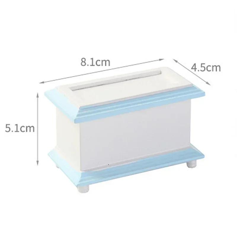 1: 12 Mini Back Box Miniature Model Decoration Doll House Accessories Dollhouse Scene Pocket Crafts
