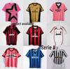 Men's Retro AC Milan/Inter Milan/Juventus Football Jersey - Summer Short Sleeve, Loose & Breathable.