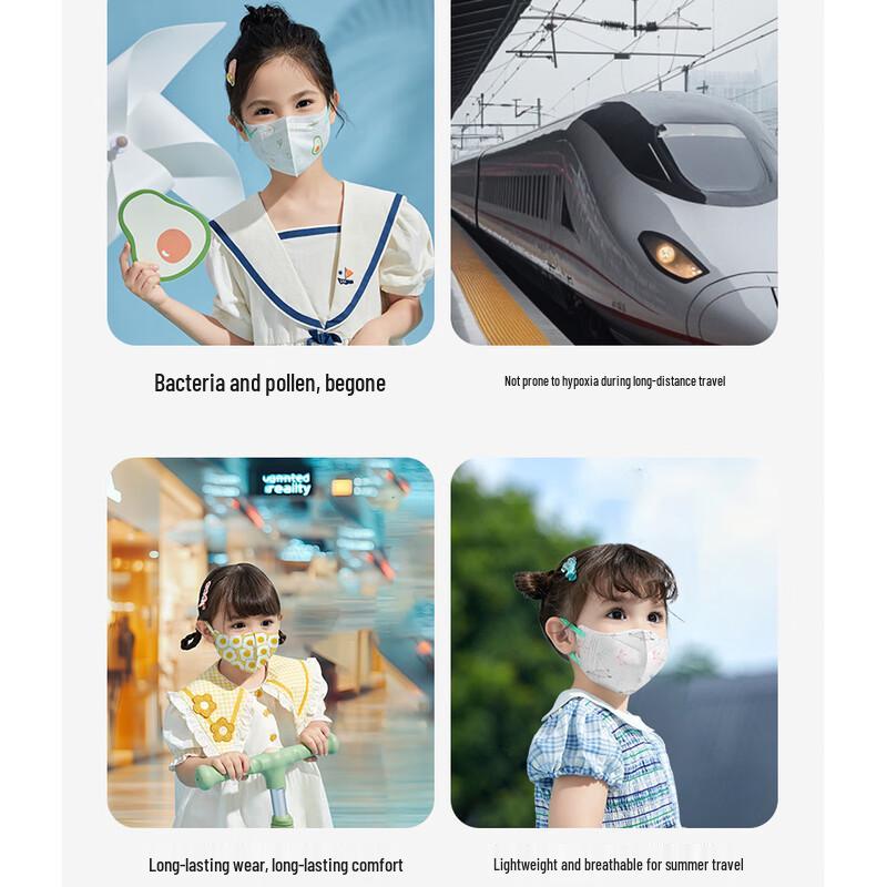 Winner Children's 3D Protective Face Masks
