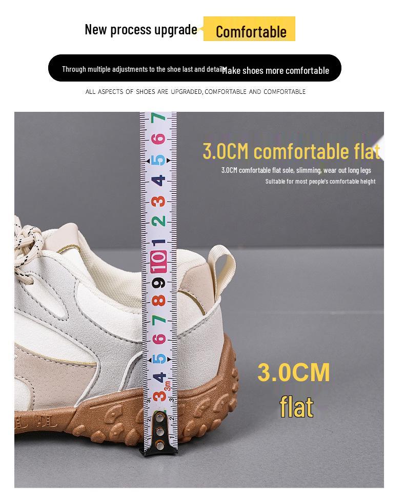 Autumn 2025 Women's Plus Size Versatile Fashion German Training Shoes, Sizes 36-42