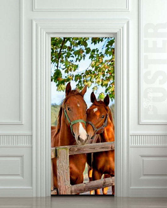 Adesivi 3D Per Porte Arco Murale – Autoadesivi Decorativi PVC, 77x200 Cm – Rimovibili, Per Soggiorno E Camera Da Letto – 2 Pezzi