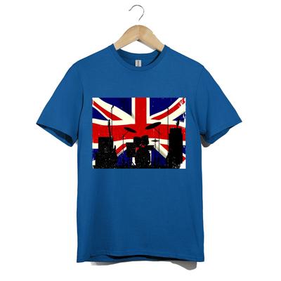 British Rock Band Tshirt Unisex UK Flag Music Graphic Retro Concert Gift Art Tee