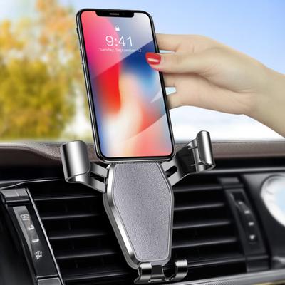 Autotelefonhalter mit automatischer Verriegelung, Armschlitz, Lüftungsschlitz-Halterung, Ständer für 4-7 Zoll Smartphones, Armaturenbrett-Halterung für alle Smartphones