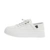 Leather lightweight soft-soled little white shoes women's shoes 2025 spring new breathable casual lazy single shoes sports board shoes