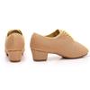 Mesh Dance Shoes Latin Samba Shoe for Women's Ballroom Modern Tango Jazz Practise Shoes