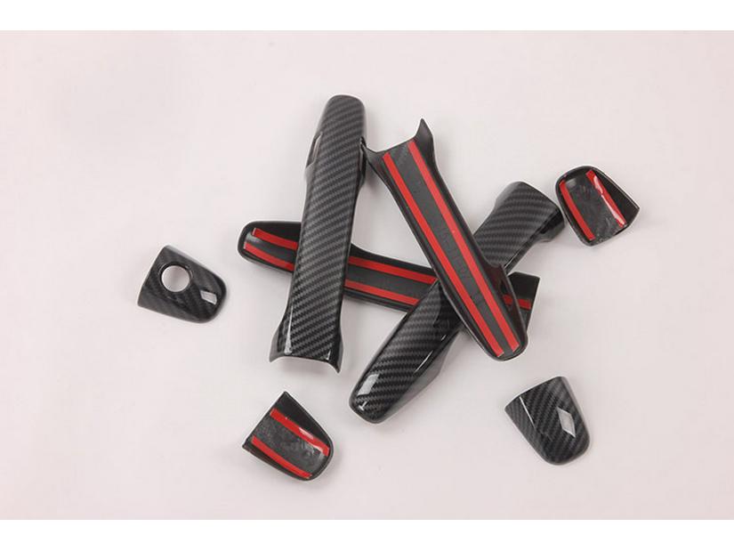 2015 Outback Smart Door Handle - ABS Black Carbon Fiber Design