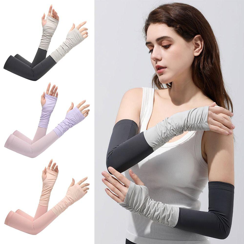 

Теплая летняя охлаждающая спортивная одежда для баскетбола, чехол для защиты от солнца, рукава для спорта на открытом воздухе