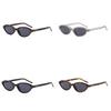 Elliptical Cat Eye Sunglasses With Uv400 Protection For Fashion Girls