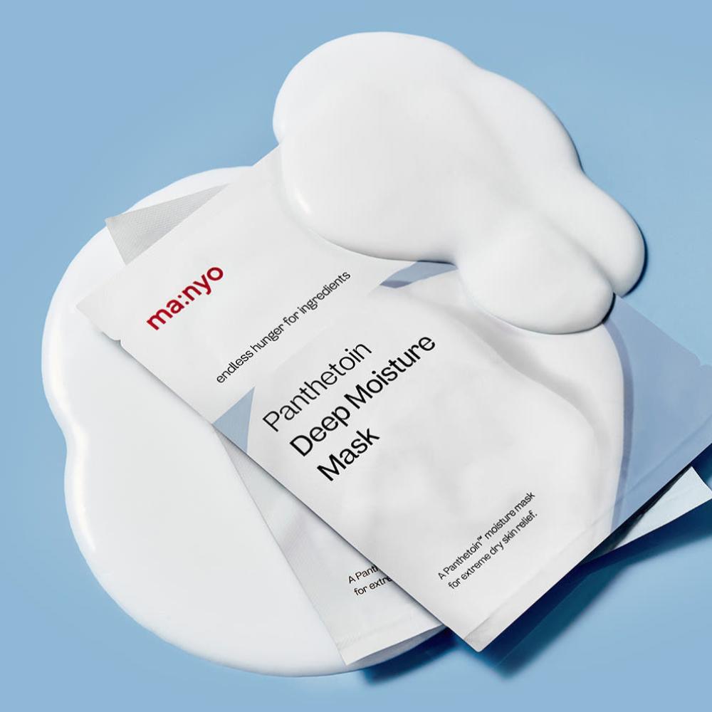 ma:nyo Panthetoin Deep Moisture Mask 10 Sheets | 200-Hour Extreme Hydration & Barrier Care K-Beauty Mask