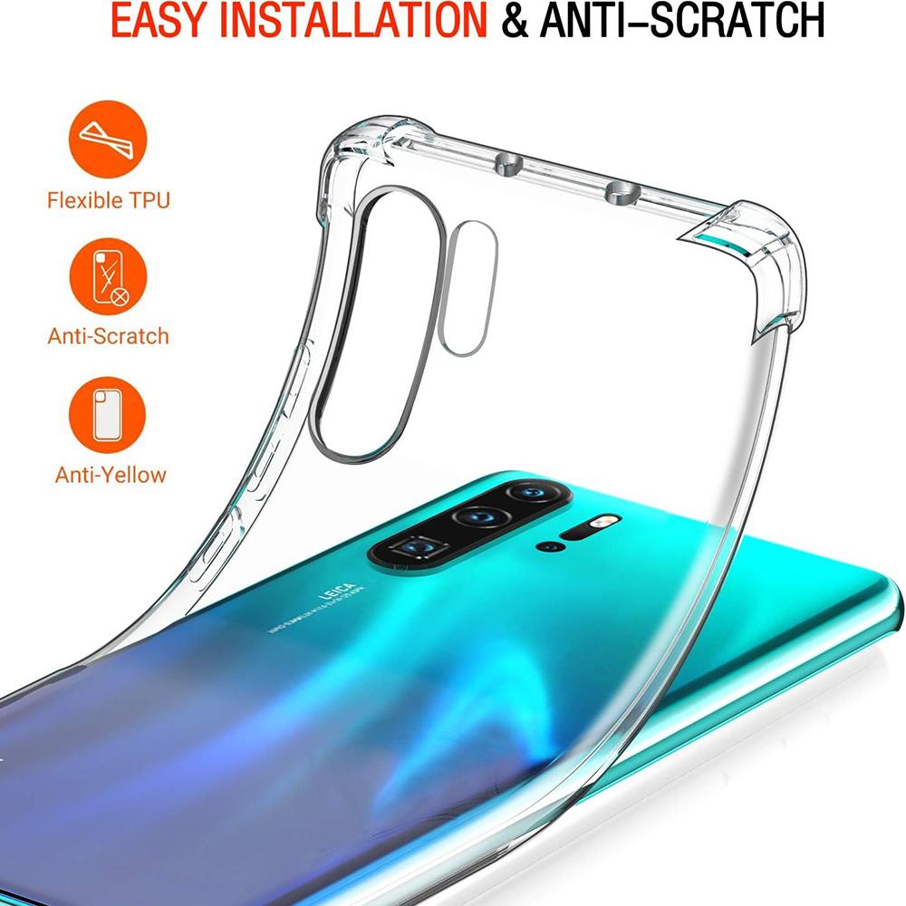 Shockproof Silicone Soft Case For Huawei P30 P20 Pro Lite Clear Ultra Thin Back Cover For P 20 30 P30Pro Transparent Shell Coque