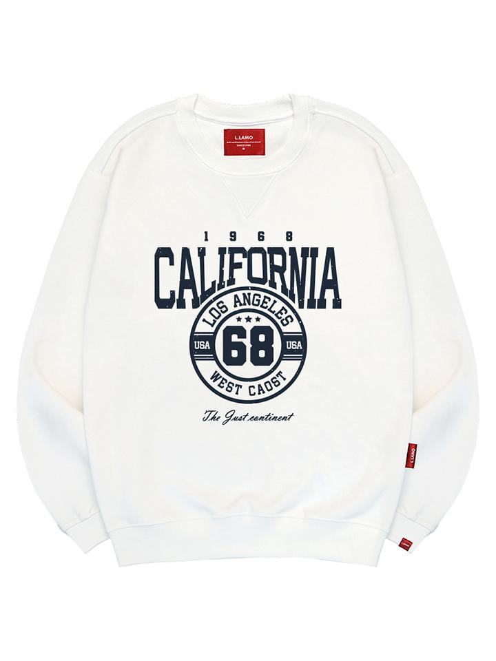 Ellamo California 68 Sweatshirt Unisex Big Size S~4Xl (Type A)