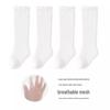Kids' Candy Color Over-the-Knee Socks - Spring/Summer Breathable Mesh, Combed Cotton Long Socks