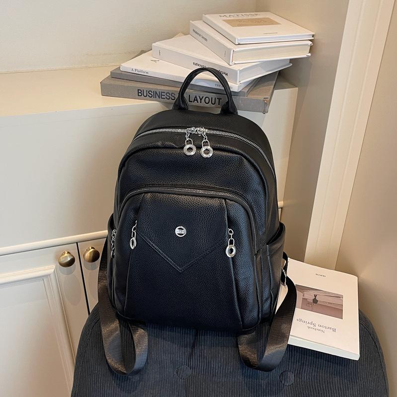 Modischer Damenrucksack, Schlichte und elegante Ein-Schulter-Tasche für Damenreisen und Pendeln