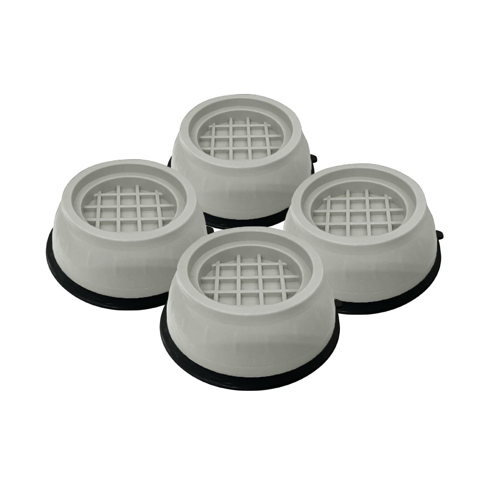 

4Pcs Washing Machine -vibration Mute Mat - Foot Pad Dryer One Size