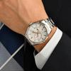 [Orient] SUN&MOON Automatik-Uhr RN-AK0301S Herren Weiß Silber