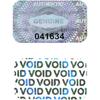 Dose Not Apply 300 Pcs Authentic Hologram Labels/Stickers Silver Transfer Tamper Evident Security Warranty Void Seals/Stickers High Security Proof