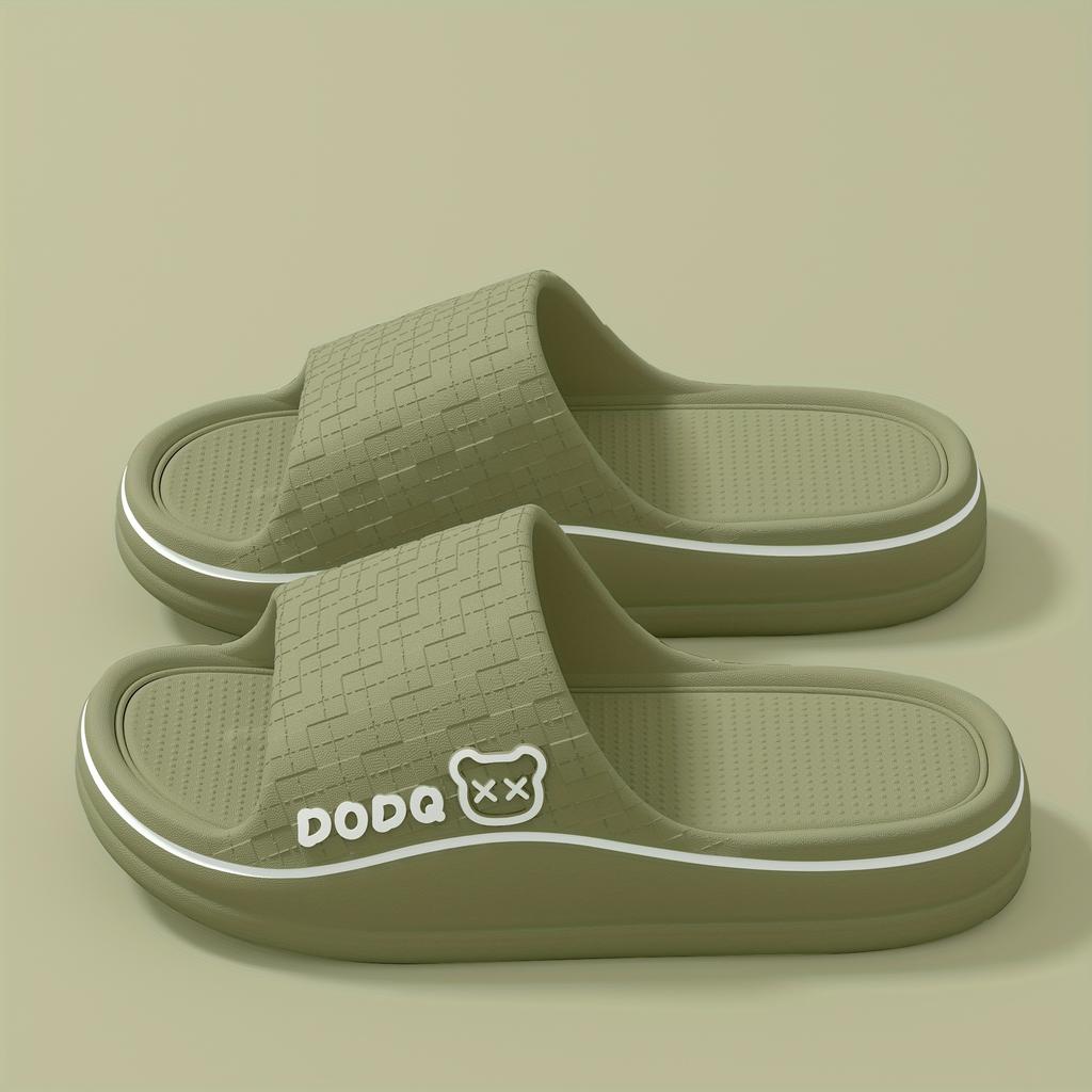 Women's EVA Slip-On Slippers - Comfortable Non-Slip Sole, Cute Cartoon Pattern, Lightweight Indoor Outdoor Beach Sandals