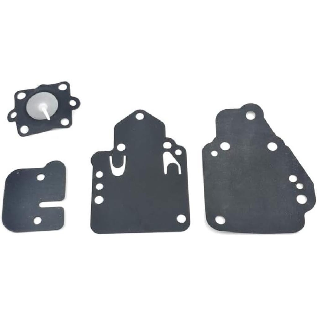 18-7212 Carburetor Rebuild Kit with Gasket for Many Mercury Mariner Outboards 6 8 9.9 10 15 20 25 HP 2cyl Boat Motor Parts Replacement 1395-97611