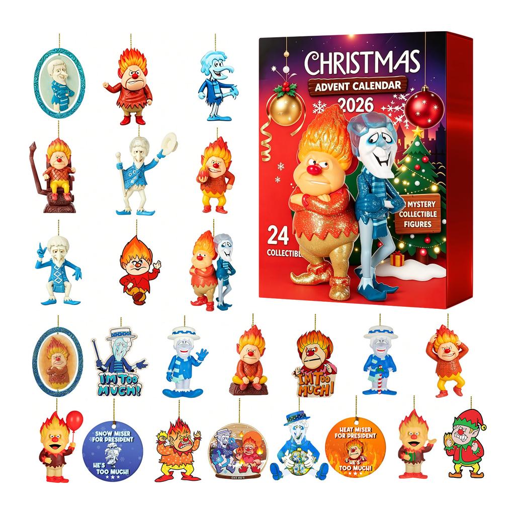 Pack Christmas Acrylic Ornament Toy Set for Tree Decorations