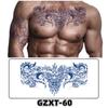 Waterproof Herbal Semi-Permanent Flower & Wings Sleeve Tattoo Sticker