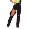Missy Empire Womens/Ladies Denim Cut Out Jeans