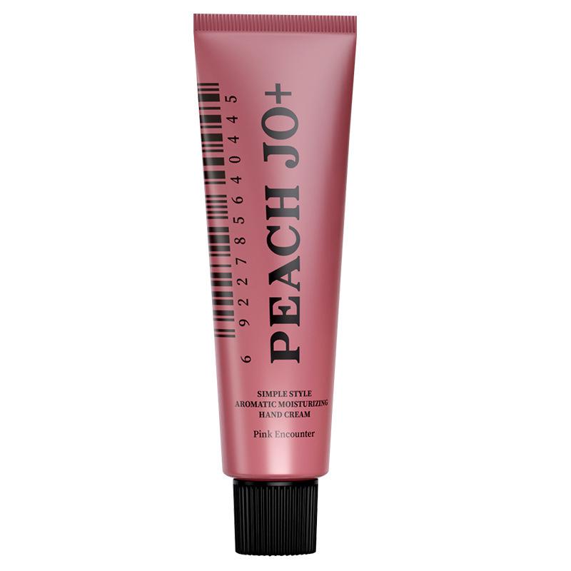 Peach-Scented Non-Greasy Moisturizing Hand Cream with Long-Lasting Fragrance