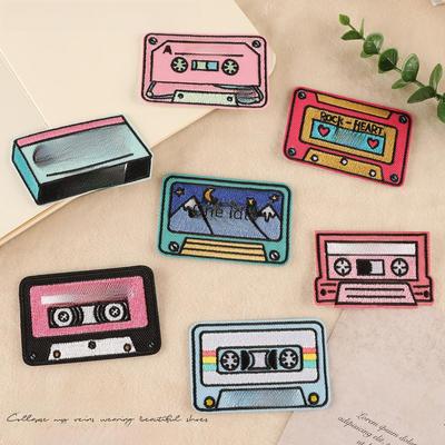 Аксесуари для одягу Мультяшна вишивка Нашивка для DIY Взуття та Комп'ютери