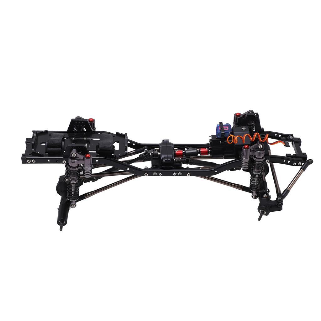 RC Frame 1Celsius10 Climbing Car 313mm Wheelbase Dual Speed High Low Gear Frame Set with Front Bumper