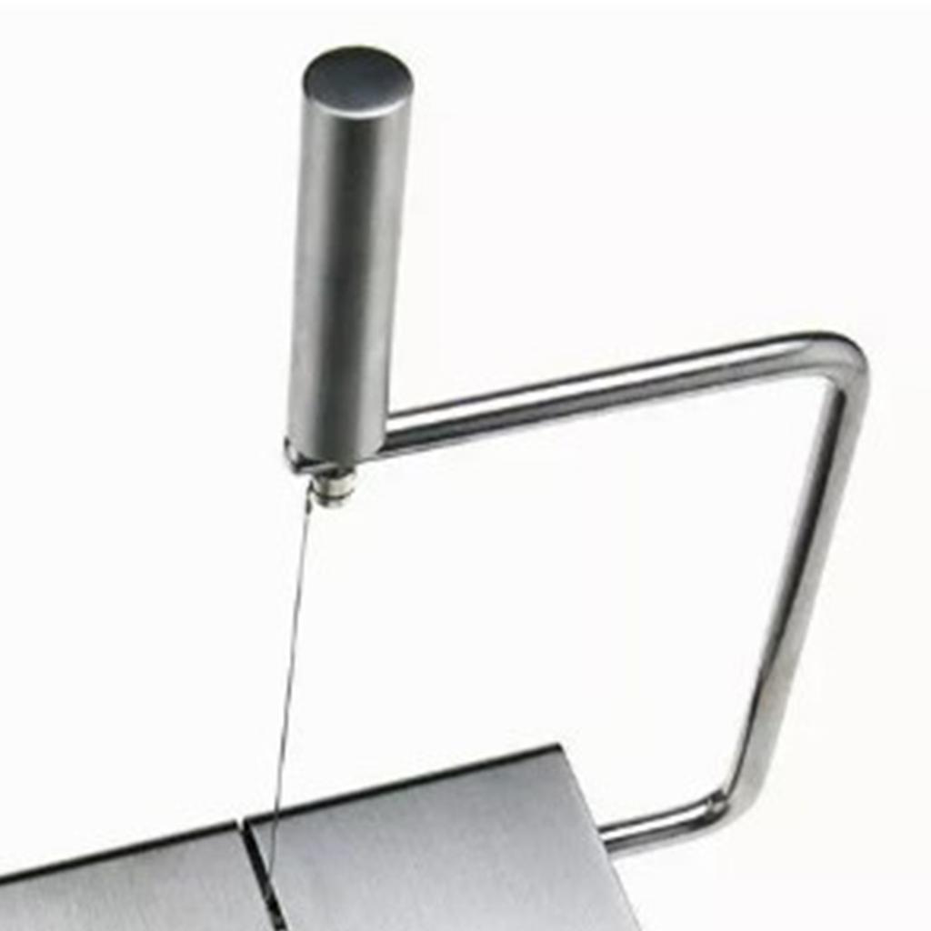 Cheese Cutter Board Stainless Steel Household Anti Corrosion Cheese Cutter with 6PCS Cutting Wire