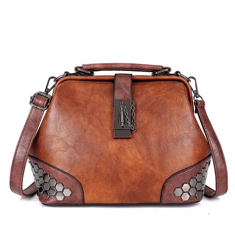 Fashion Sequined Messenger Bags Shell Bag Women Leather Handbags Shoulder Bags for Women Luxury Crossbody Doctor Bag Bolso Mujer