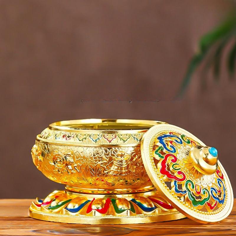 Zen Alloy Incense Burner with Aromatherapy Home Fragrance SandalwoodCenser Elegant Home Decor for LivingRoomOffice Tea Ceremony
