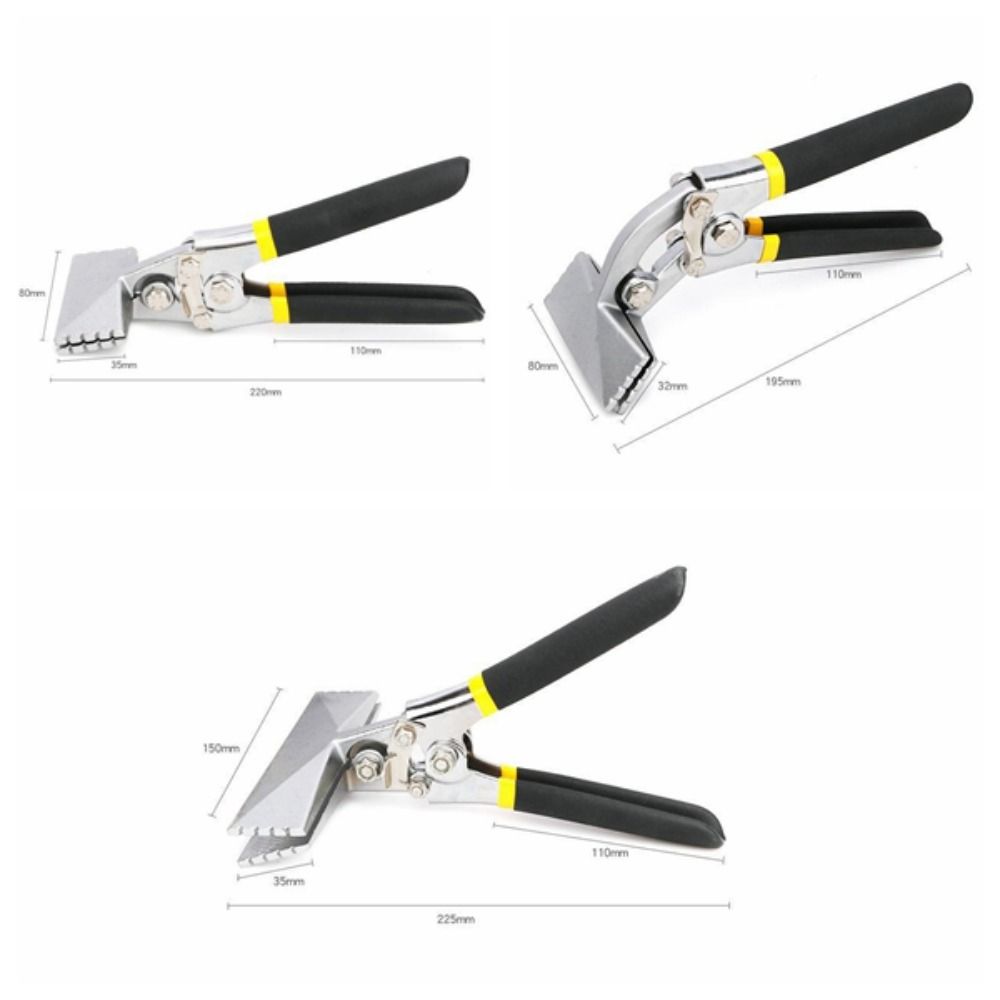 75mm/150mm Sheet Metal Hand Seamer Flattening Metal Folding Bending Pliers  Electrical Engineering