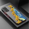 Van Gogh Sunflwer Case for Samsung Galaxy A56 A55 A17 A52 A52S A72 A73 A33 A54 A16 A15 A53 A34 A36 A14 A23 A35 Phone Cover