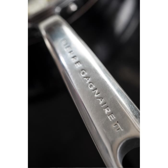 Tefal H8210623 Pierre Gagnaire Poêle inox antiadhésive 28 cm tous feux dont induction