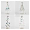 Iron Small Tabletop Christmas Tree Simulates Glowing Bell Decorations Trees