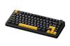 AULA F75 Gaming Mechanical Keyboard with 80 Bluetooth Pads EVA Rhythm RGB Lubricated Rechargeable Crescent Japanese Retailer Keyboard, Gasket, Keys,