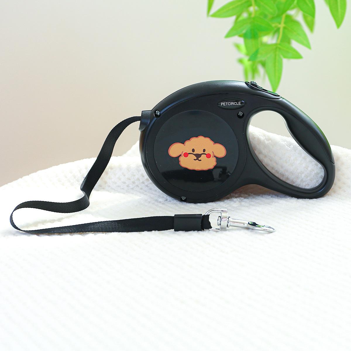 Cartoon Retractable Leash Dog Leash Puppy Dog Walking Pet Large Dog Pet Supplies