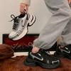 Height-increasing retro student lightweight platform sneakers women's 2025 new autumn and winter models versatile little dad shoes